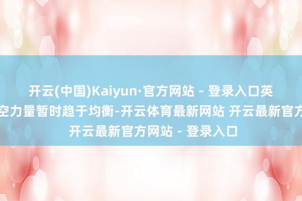 开云(中国)Kaiyun·官方网站 - 登录入口英镑兑好意思元多空力量暂时趋于均衡-开云体育最新网站 开云最新官方网站 - 登录入口