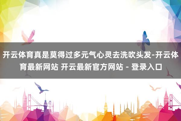 开云体育真是莫得过多元气心灵去洗吹头发-开云体育最新网站 开云最新官方网站 - 登录入口